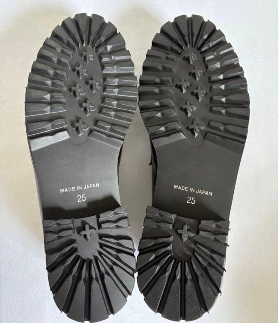 ADELO シークレットシューズ ローファー 黒