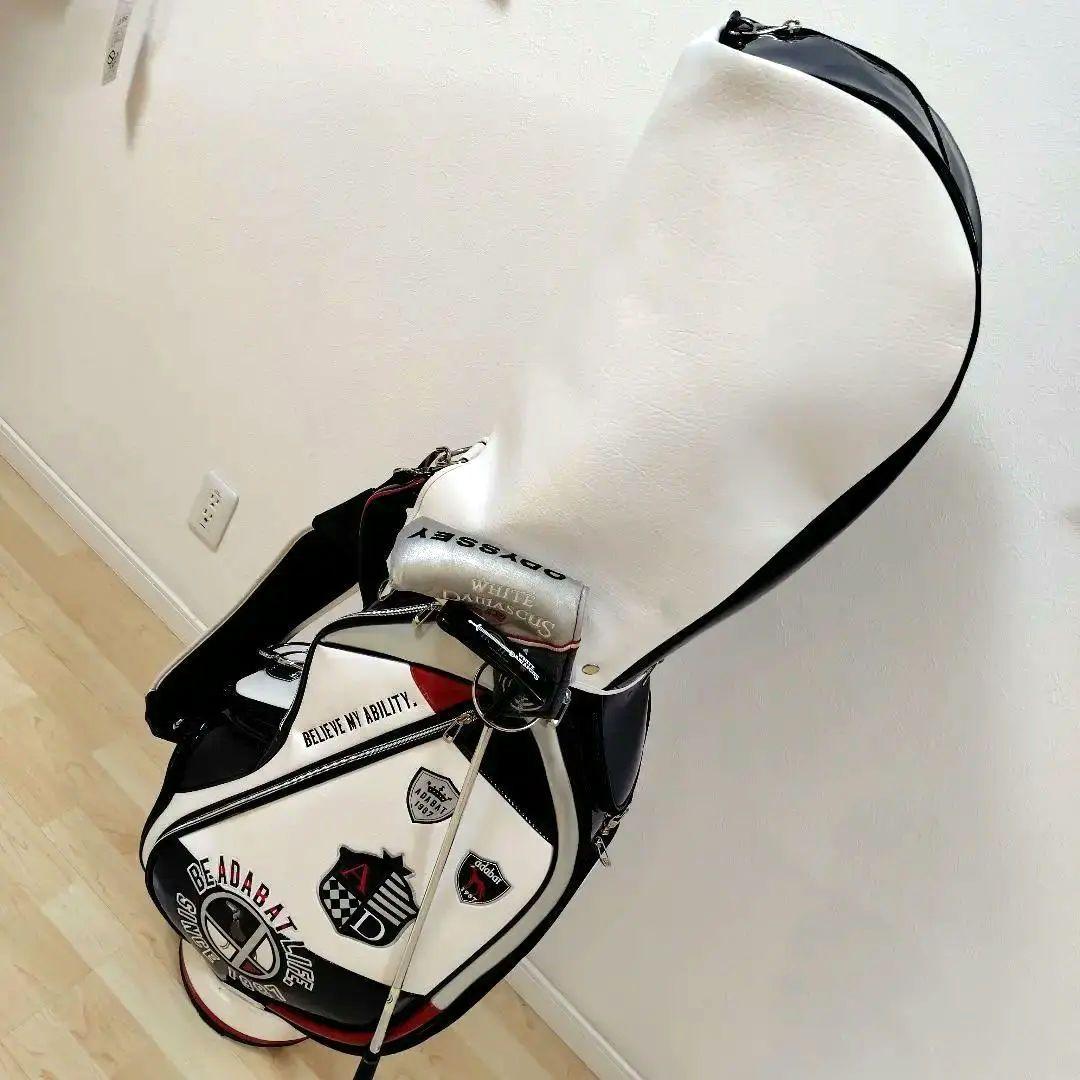 美品 アバダッドキャディバッグ ＋ オデッセイWhite Damascusパター