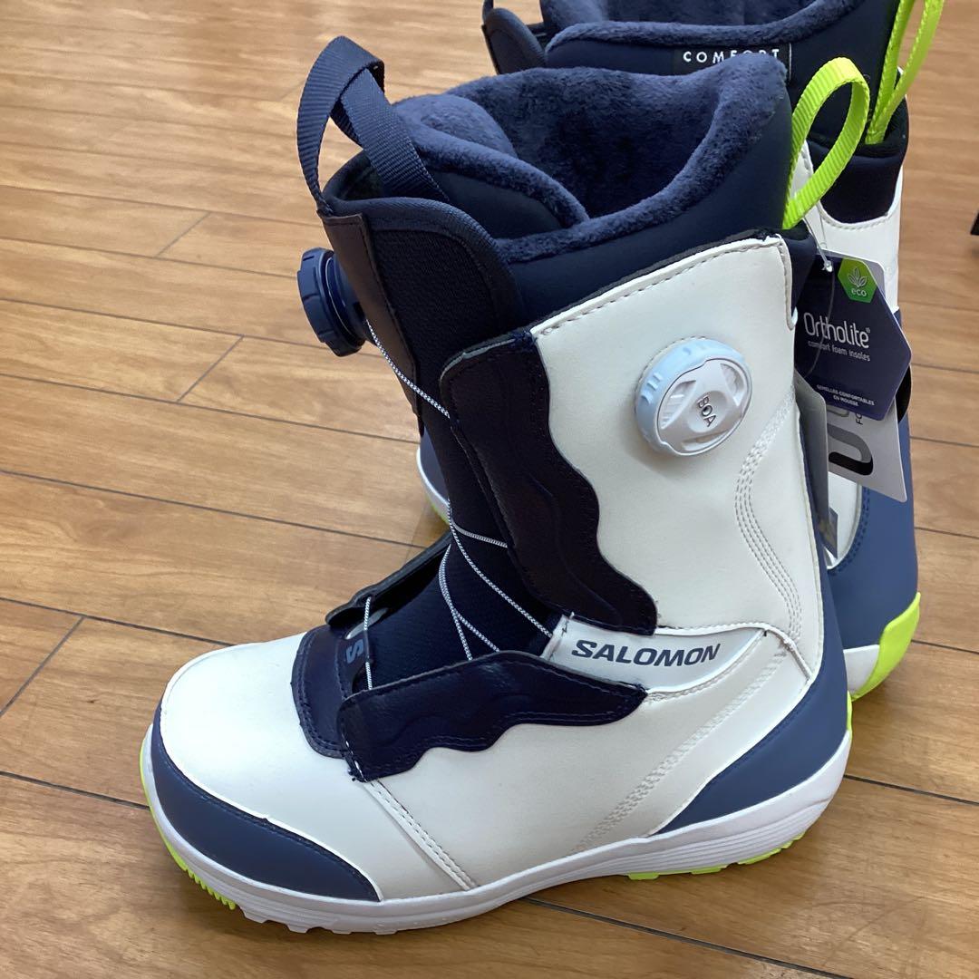 新品　SALOMON スノーボードブーツ　25㎝