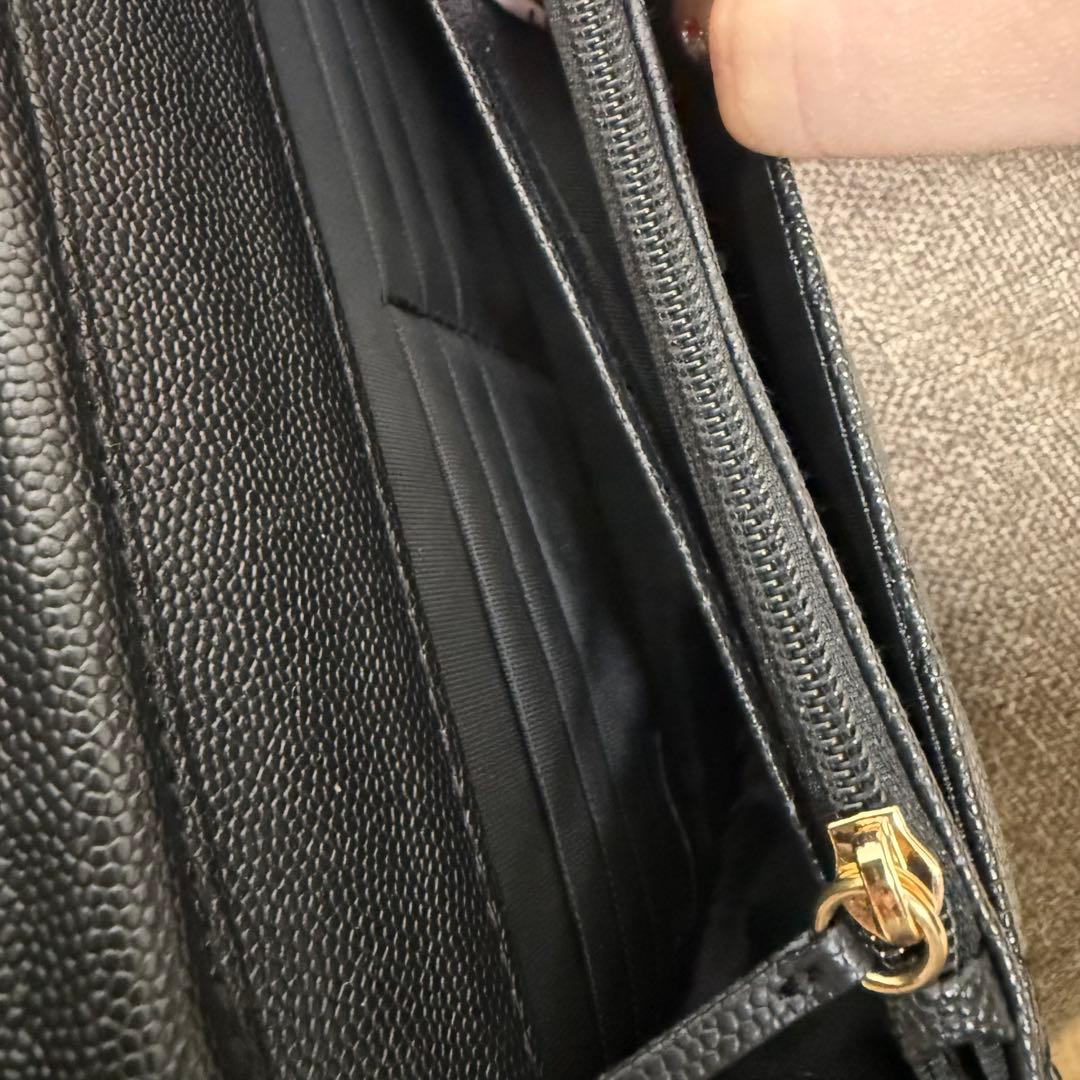 CHANEL MAKEUP ウォレットショルダーバッグ ブラック