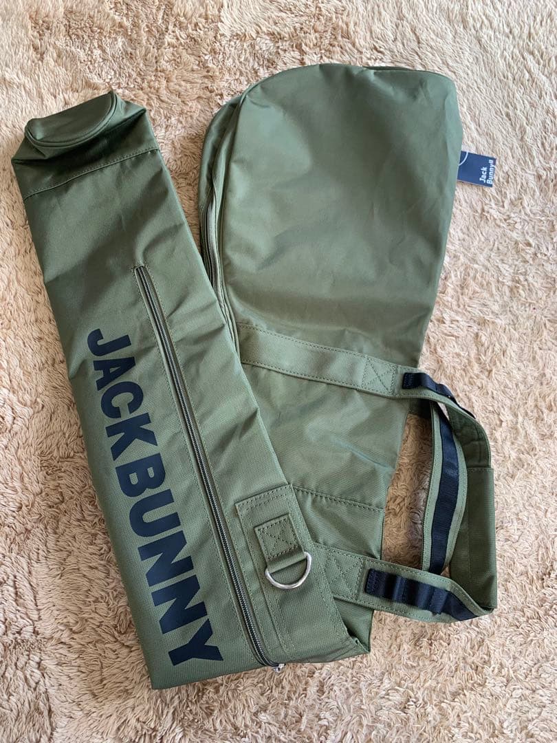 ジャックバニー　クラブケース　カーキ