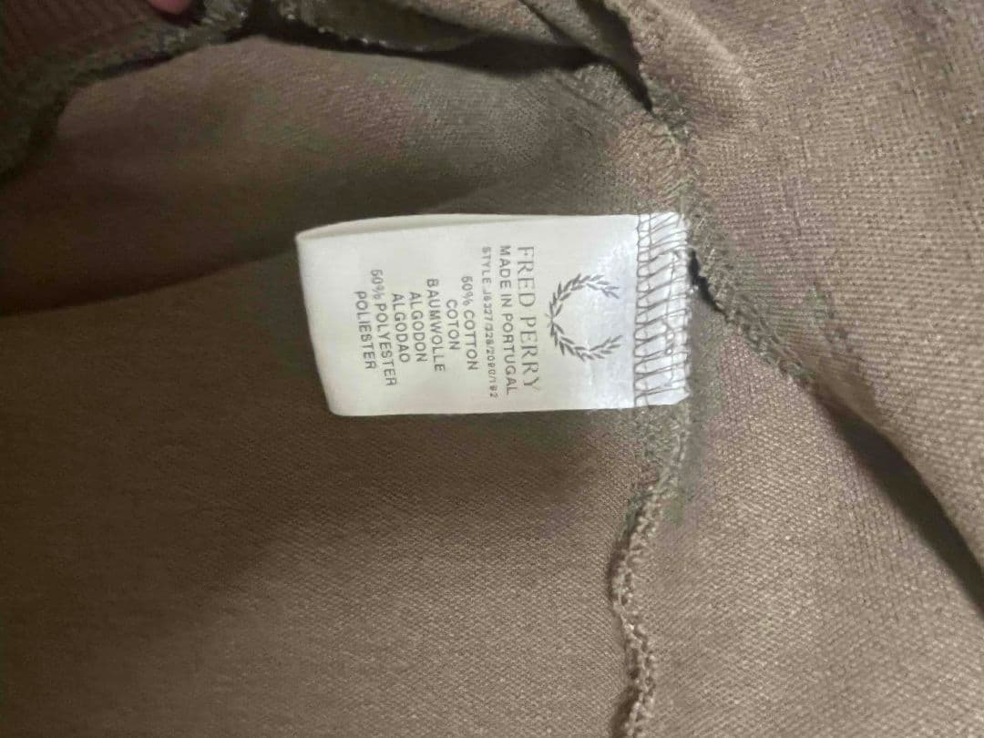 フレッドペリー　トラックジャケット　80s　ポルトガル製