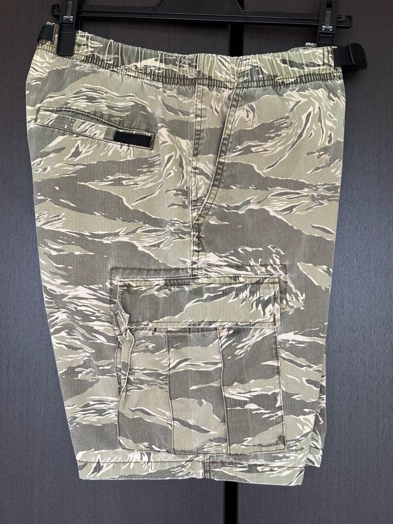 グラミチ/ロンハーマン/迷彩/コラボ/タイガーカモ/ショートパンツ/黒タグ/限定