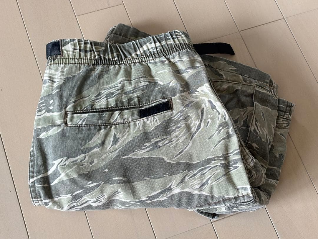 グラミチ/ロンハーマン/迷彩/コラボ/タイガーカモ/ショートパンツ/黒タグ/限定