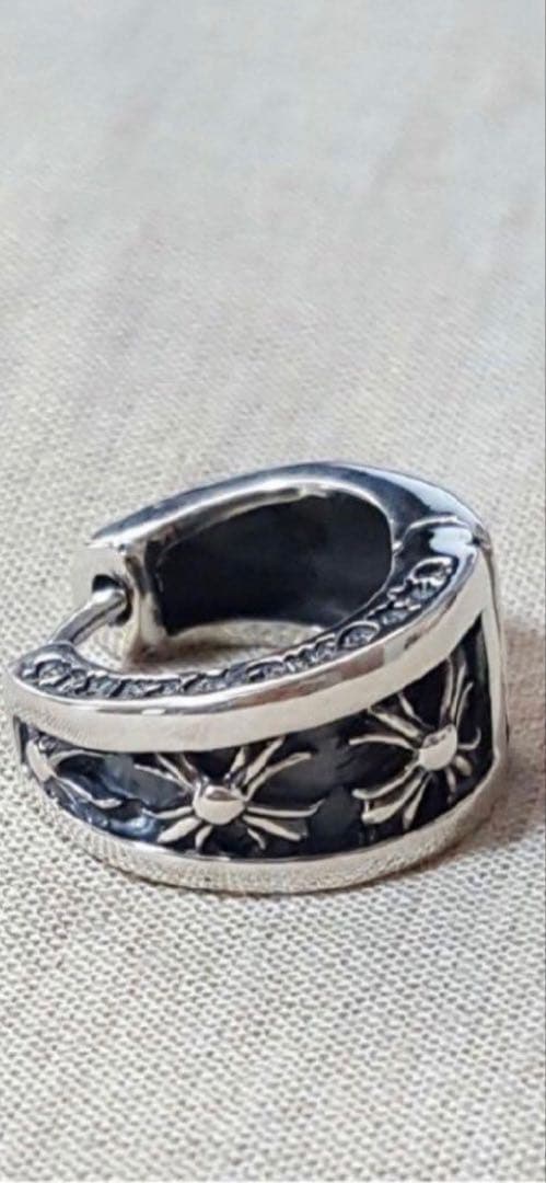 クロムハーツNARROW V-CHX L ナローV CH ピアス 左耳用