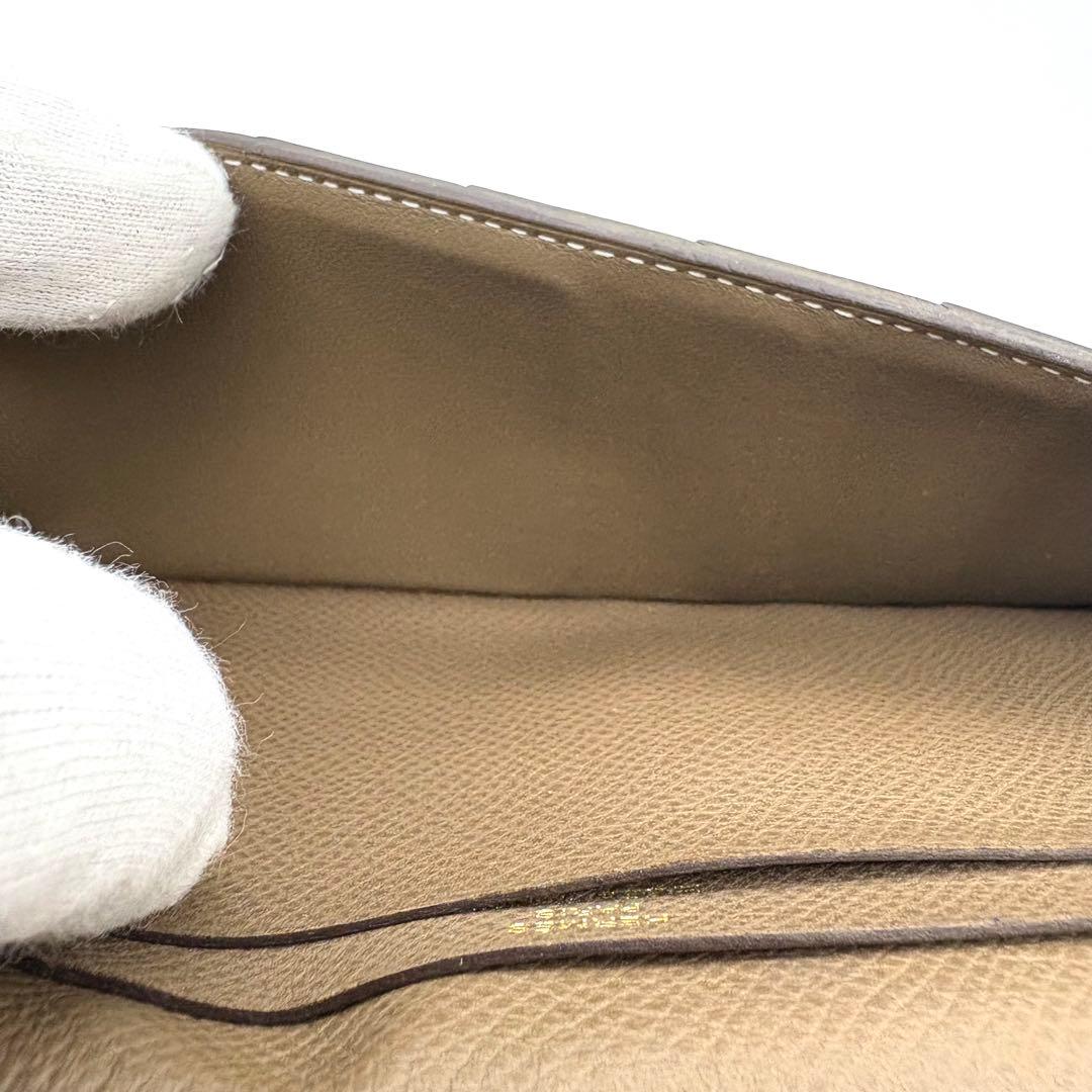 大人気✨HERMES エルメス　長財布　エトゥープ　箱付き　正規品