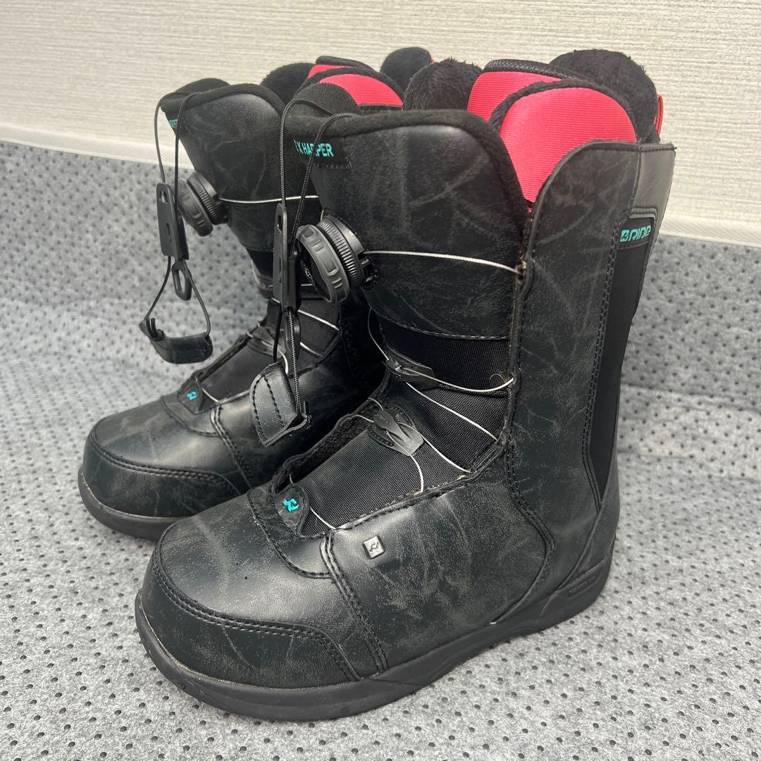 数回使用 23.5cm RIDE×HARPER BOA スノーボードブーツ
