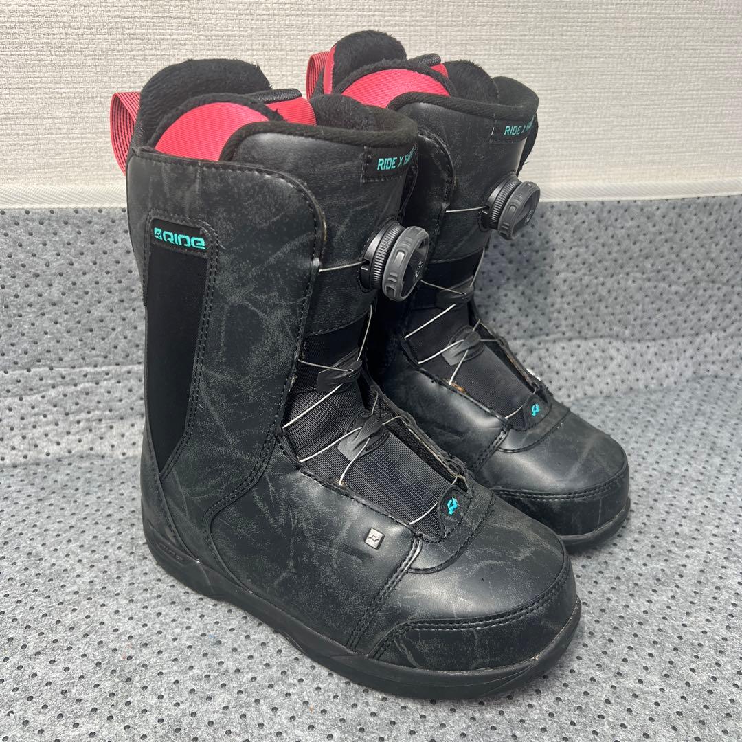 数回使用 23.5cm RIDE×HARPER BOA スノーボードブーツ