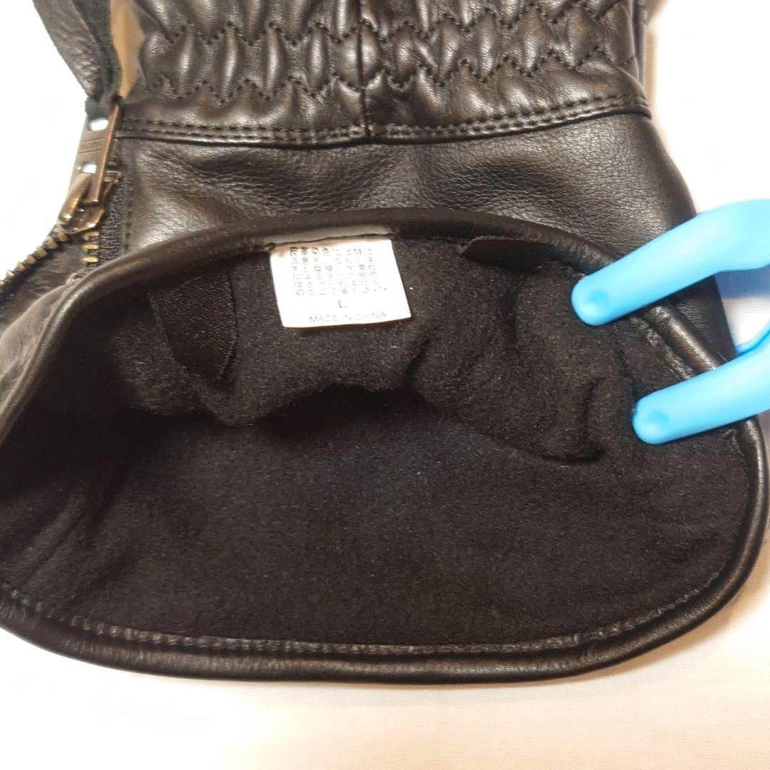 【極美品】カドヤ ガントレット-パデッド ウィンターグローブ ブラック L