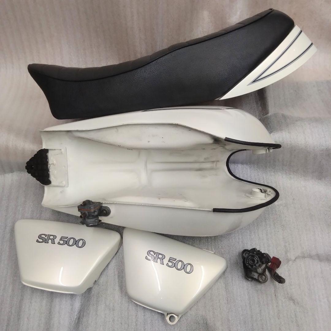 ゆーやんSR400/500 キャブタンク シート サイドカバー 外装セット