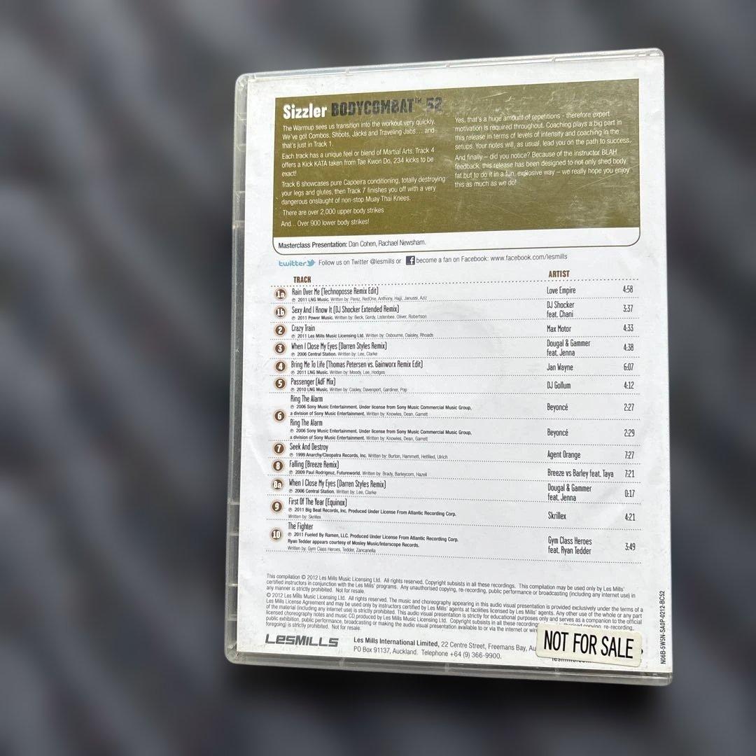 けんたろ　レズミルズ　ボディコンバット　52.57