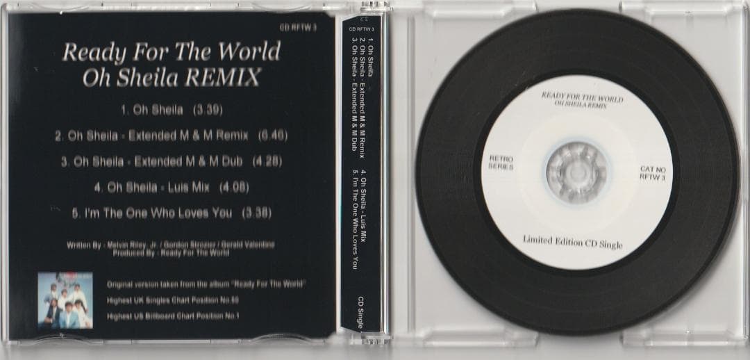Ready For The World - Oh Sheila REMIX　CD