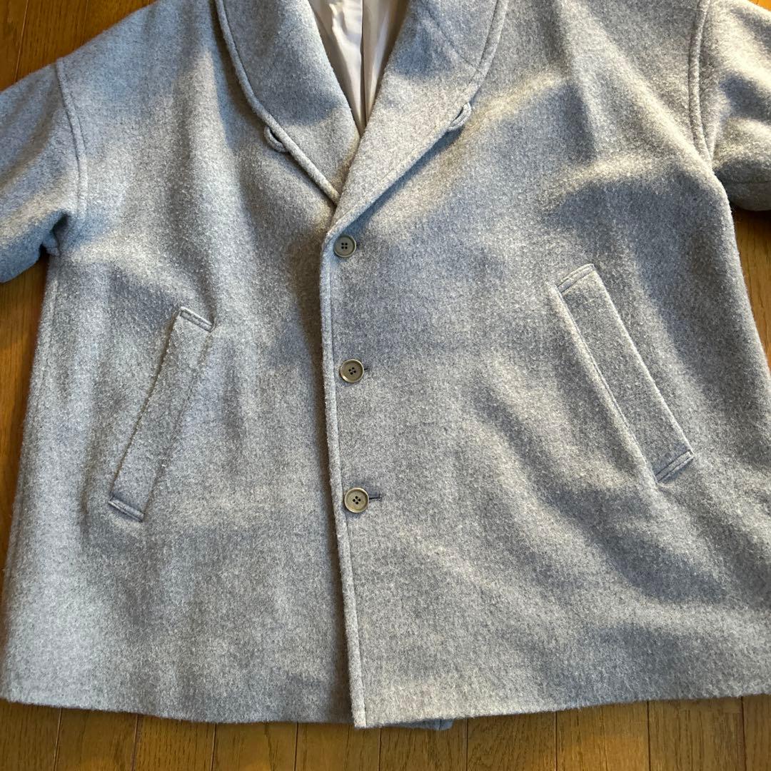 ネストローブ　シェットランドモッサショールカラーコート