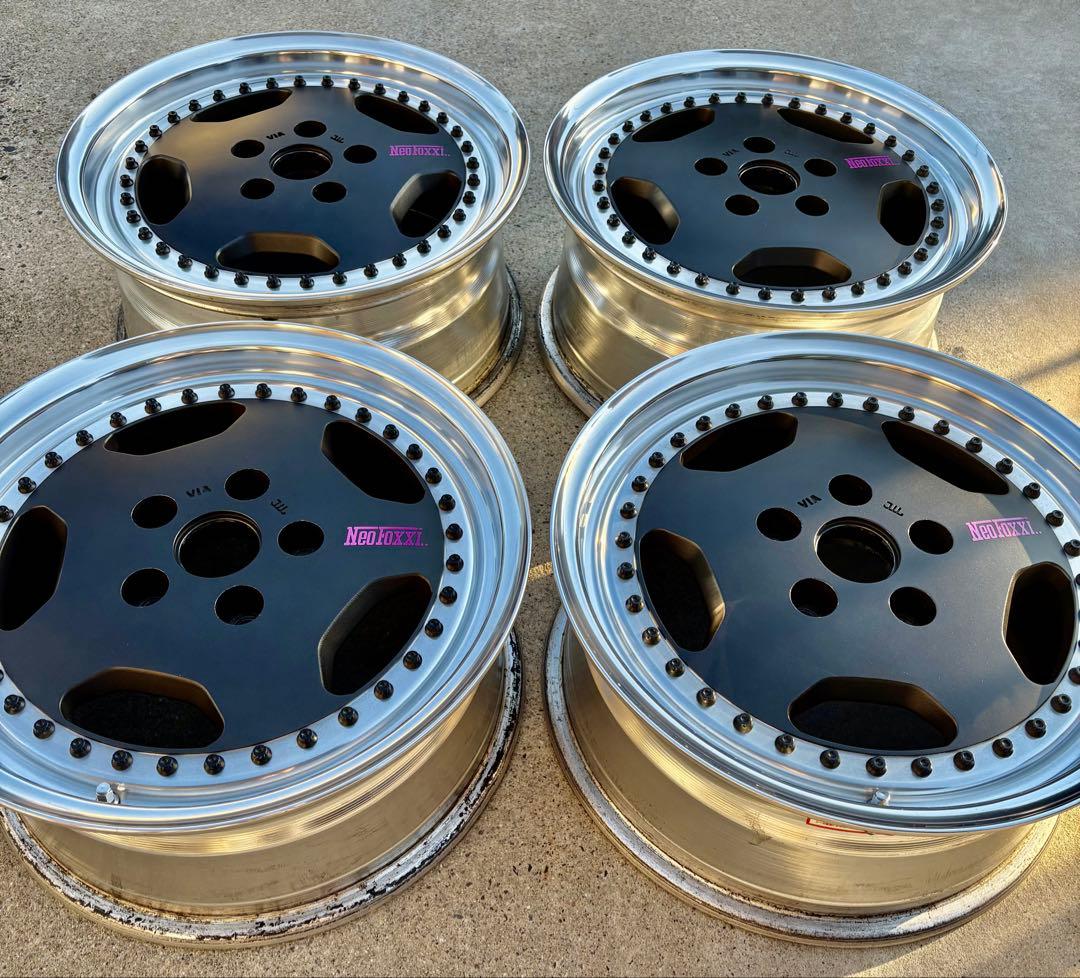 16インチ 7J+45 114.3 5穴　ハブ径73 4本セット　レア品