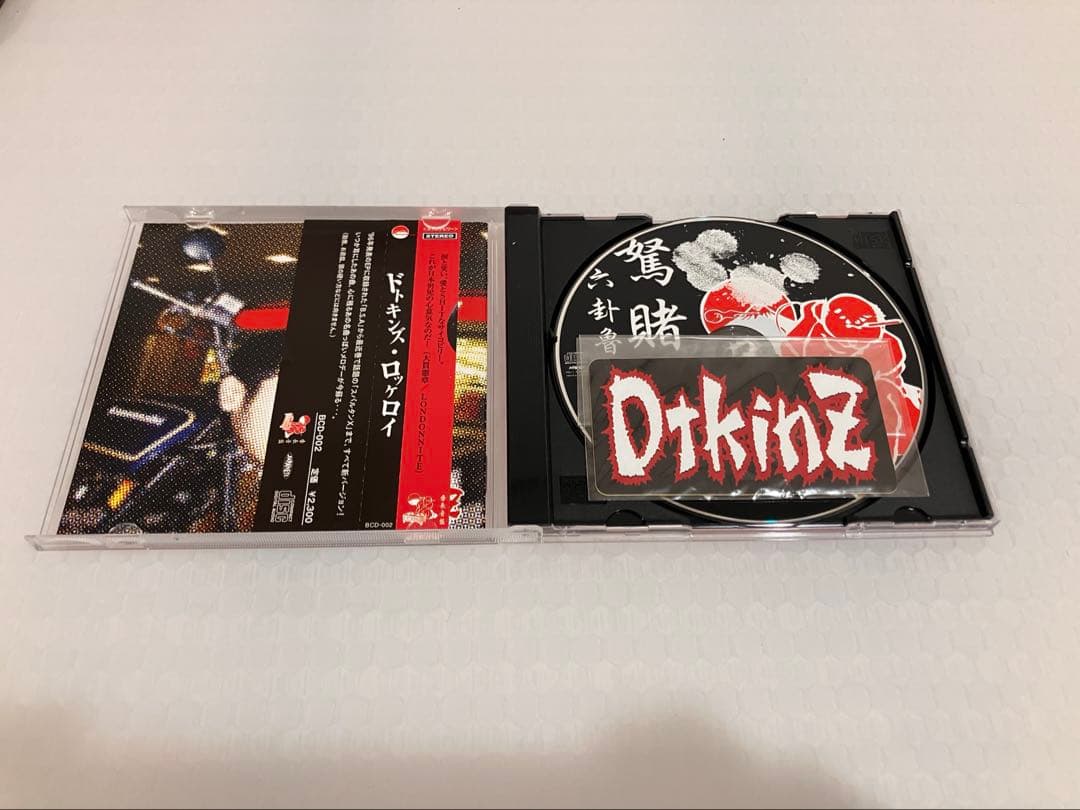 激レア　DTKINZ ドトキンズ　ロッケロイ　ステッカー付き　サイコビリー　渋川