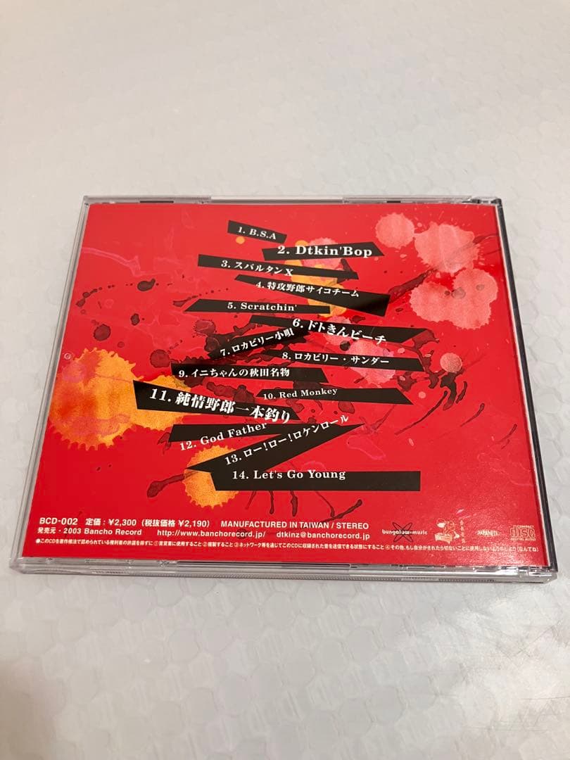 激レア　DTKINZ ドトキンズ　ロッケロイ　ステッカー付き　サイコビリー　渋川