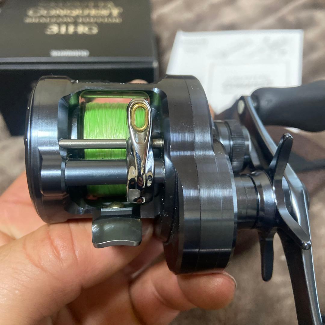 【美品】シマノ 24カルカッタコンクエストシャローエディション31HG(左巻き)