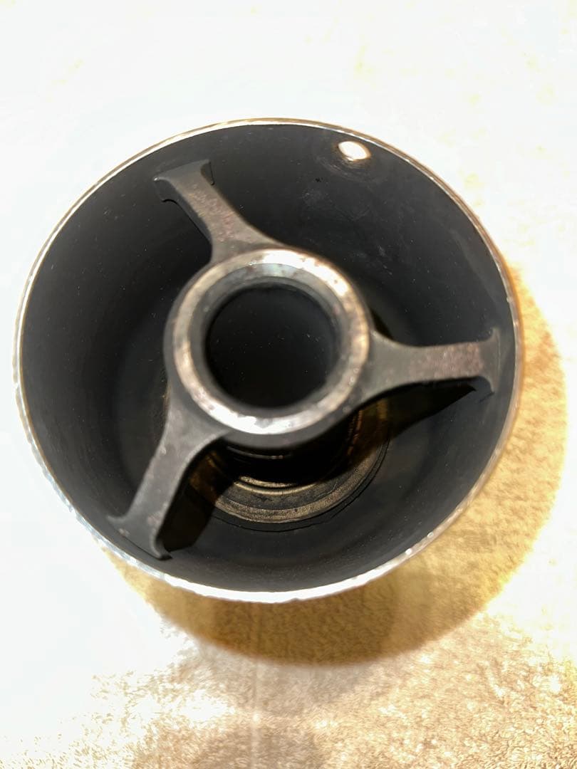 amuse R1チタン青炎　VAB/VAGマフラー1本だし