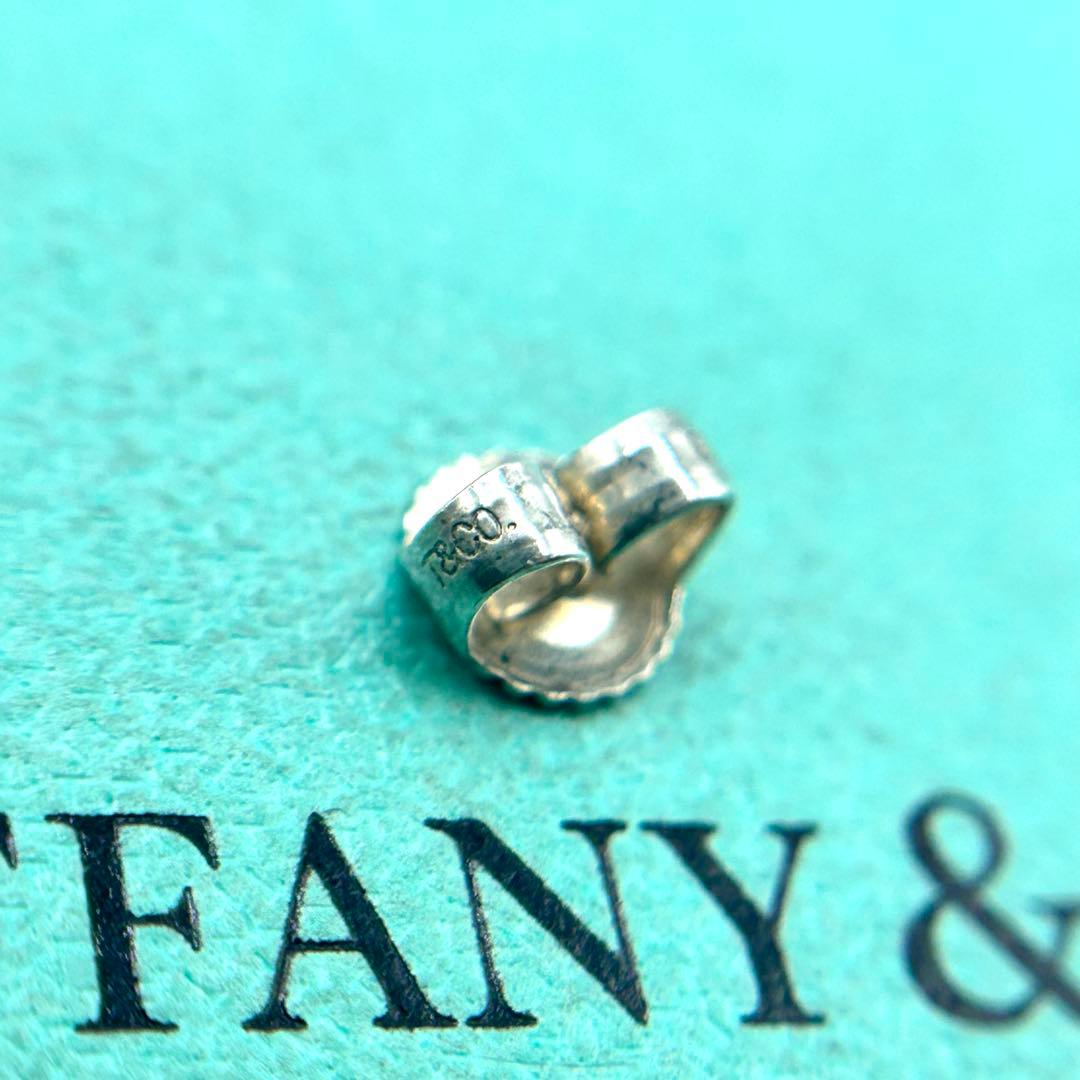 美品　ティファニー　ラビングハート　ピアス　シルバー　925