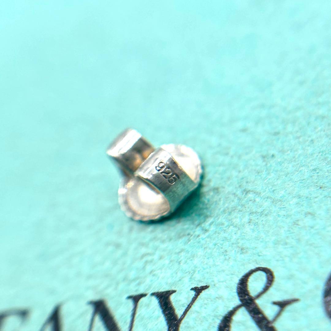 美品　ティファニー　ラビングハート　ピアス　シルバー　925