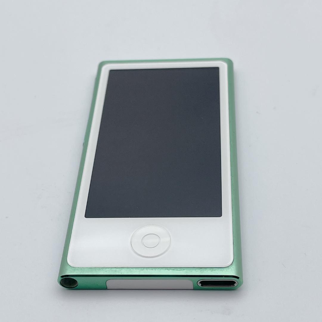 【美品】Apple iPod nano 第7世代 16GB グリーン