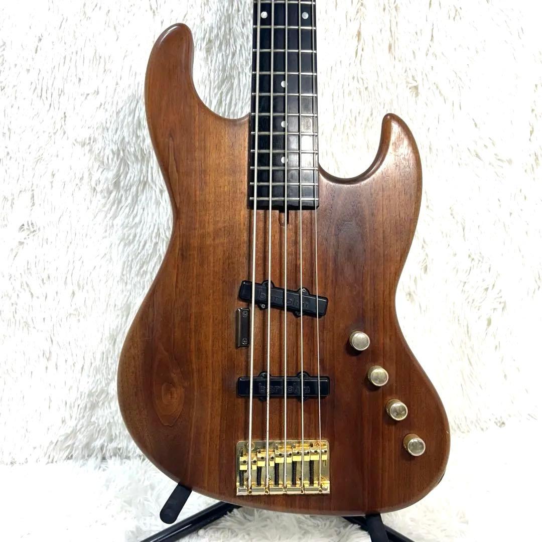 【セール】Moon JJ-5 Walnut 5弦 PGM 国産最高峰 ハイエンド