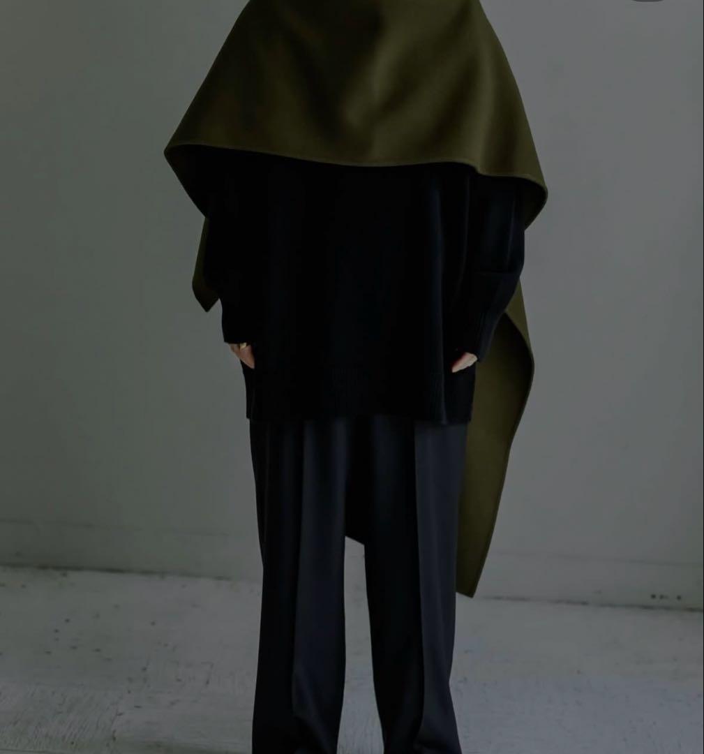 t*o様 [digne] ディニュ　throw shawl cort 《khak