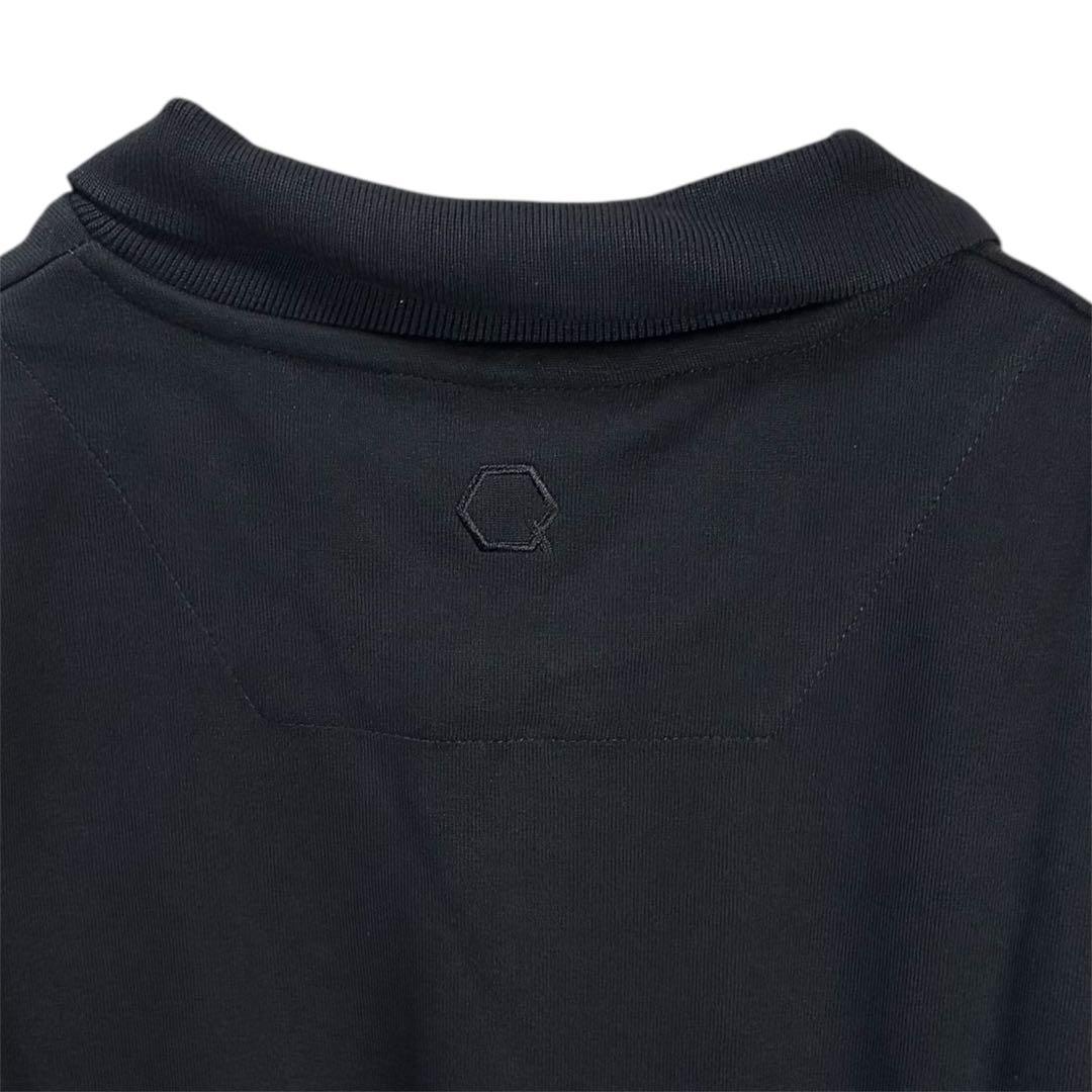 新品 BALR. Q-SERIES レギュラーフィット 長袖ポロシャツ L 黒