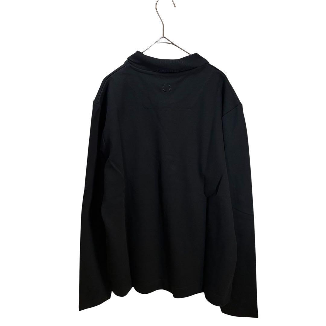 新品 BALR. Q-SERIES レギュラーフィット 長袖ポロシャツ L 黒