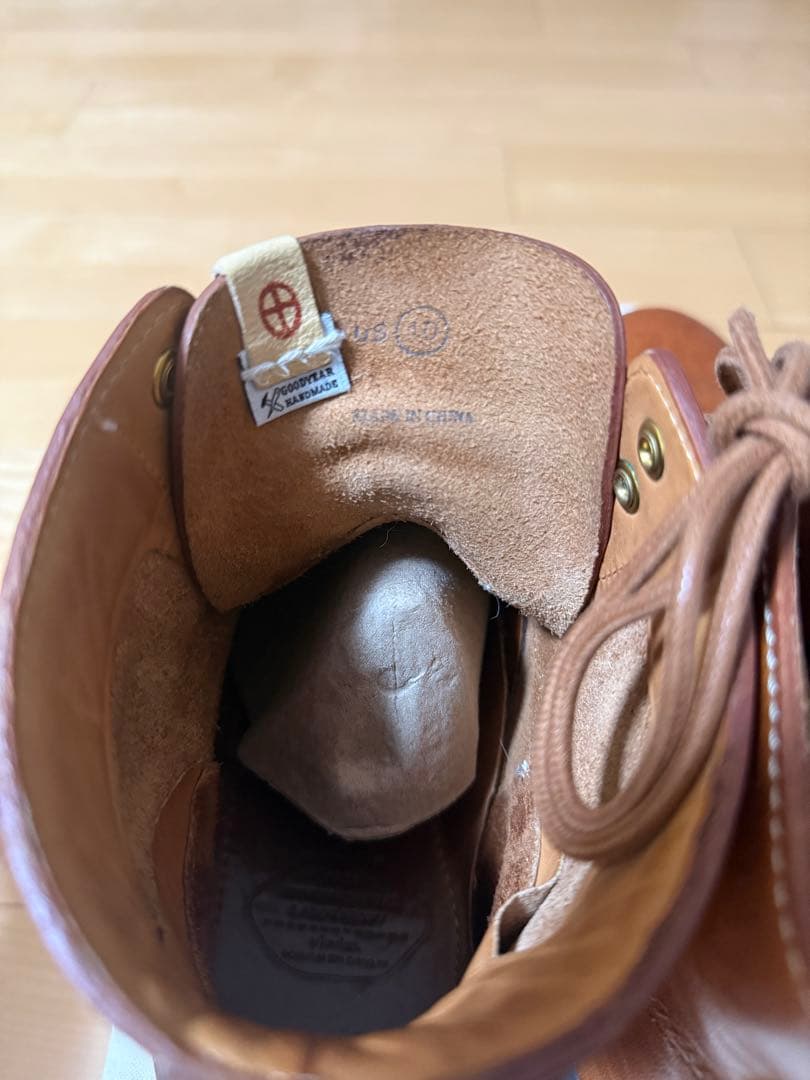 靴 visvim 2015FW VIRGIL BOOTS FOLK US10