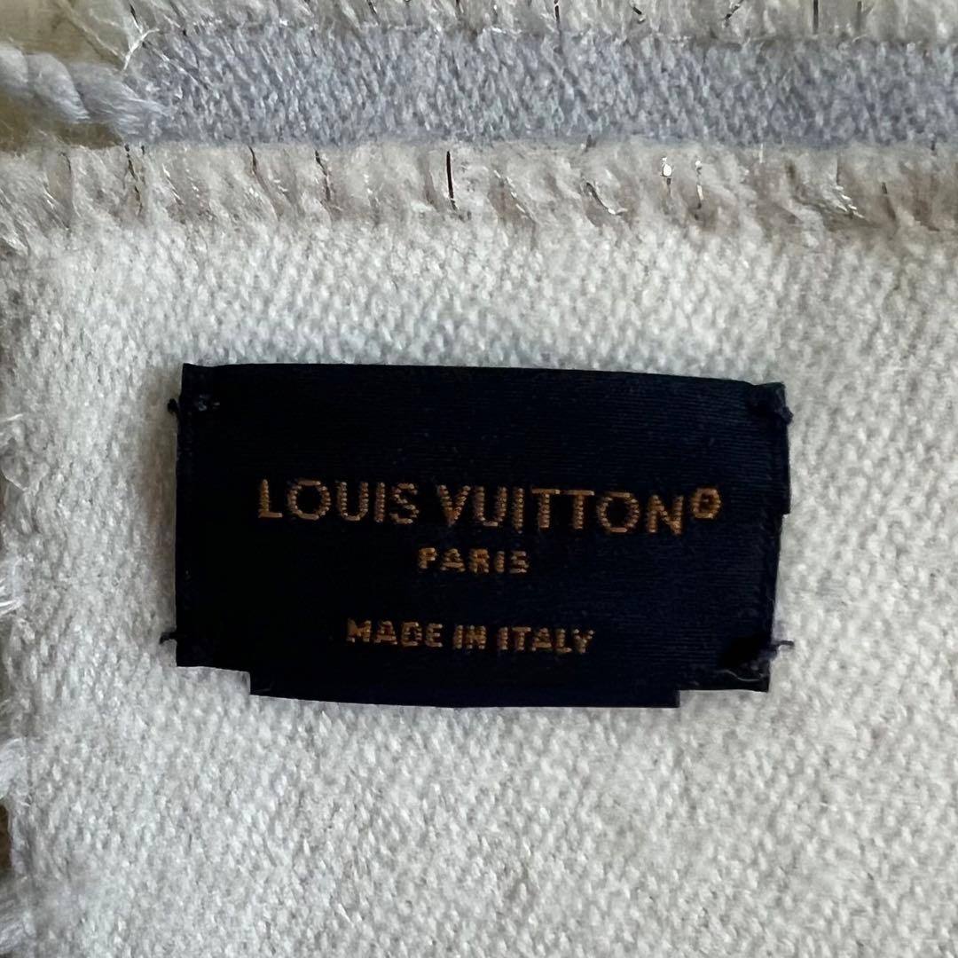 【美品】ルイヴィトン マフラー LVエセンシャル シャイン モノグラム