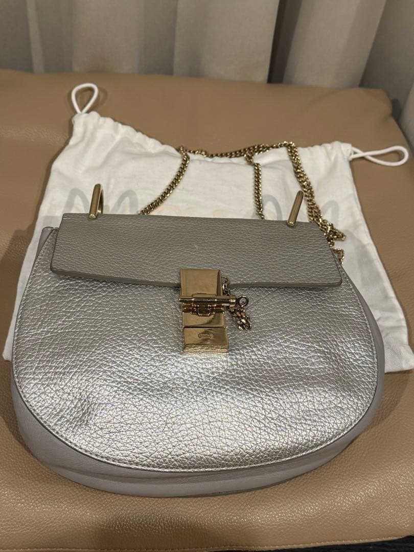 【限定カラー】Chloé ドリュー チェーンショルダーバッグ