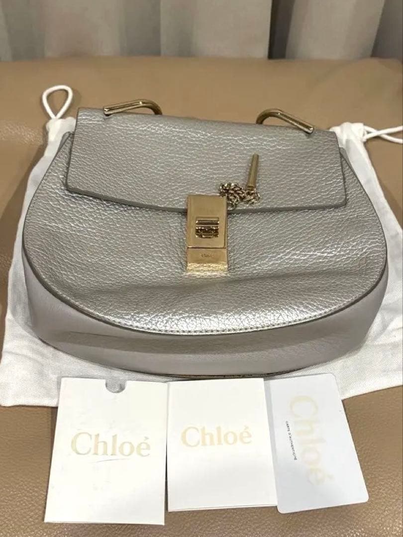 【限定カラー】Chloé ドリュー チェーンショルダーバッグ
