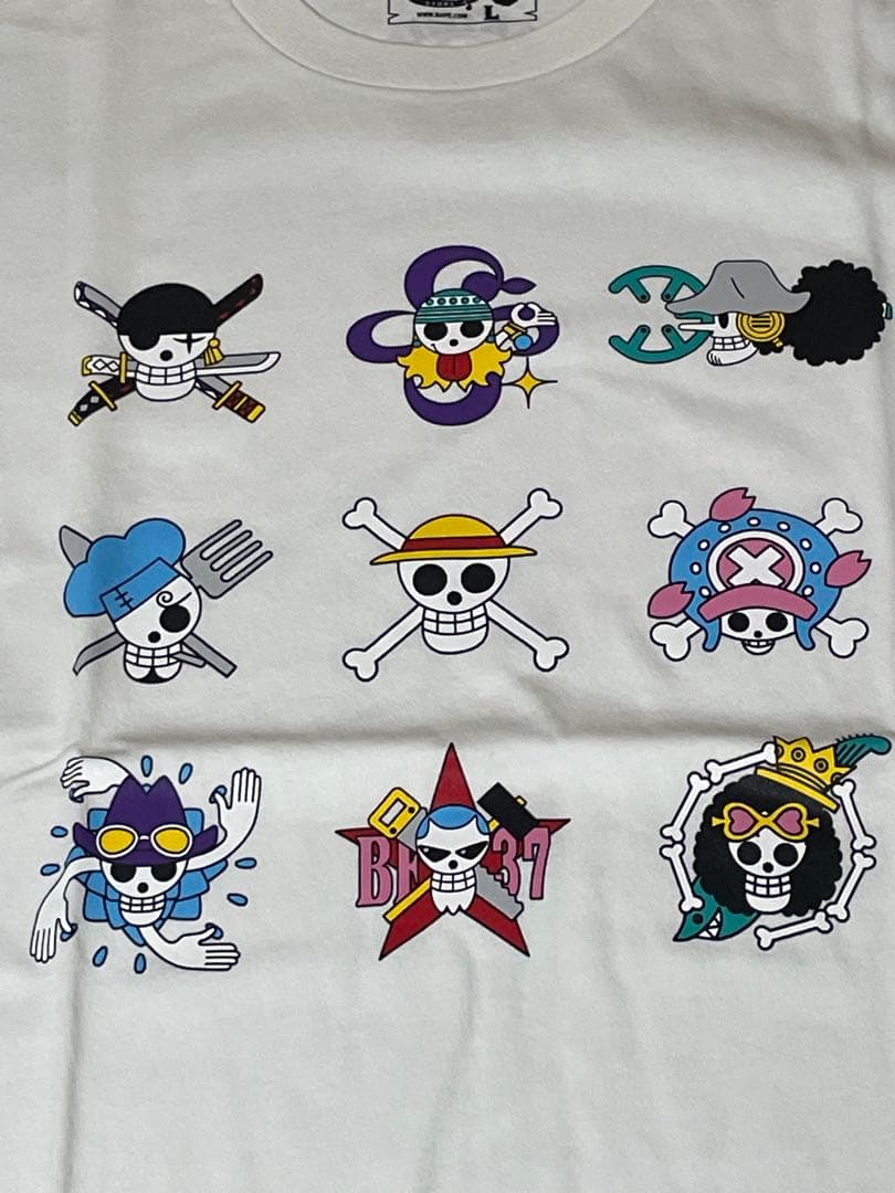 未使用品！APE PIRATE STORE ONE PIECEコラボ T