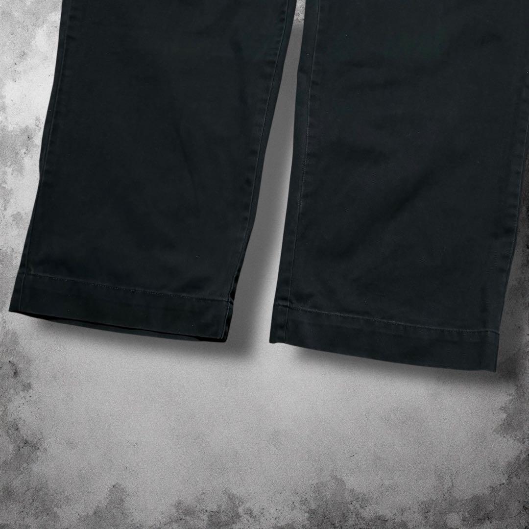 90s RalphLauren ポロチノ 初期タグ 黒チノパン ヴィンテージ