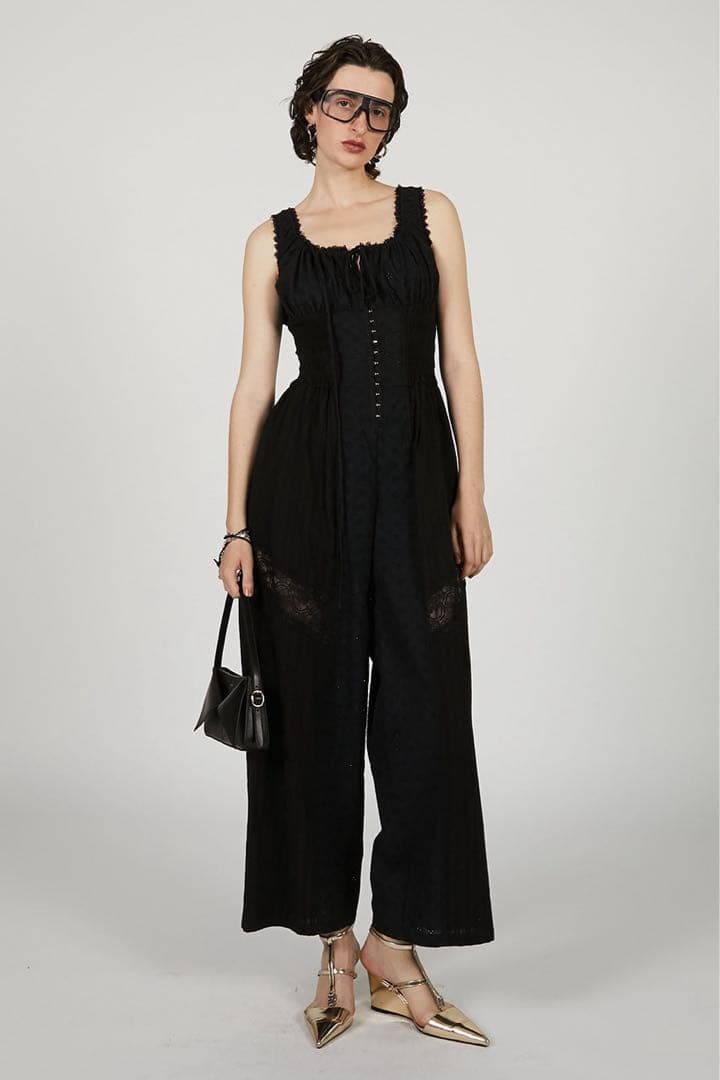 サロペット・オーバーオール・オールインワン PRANK PROJECT Cotton Lace Jumpsuit