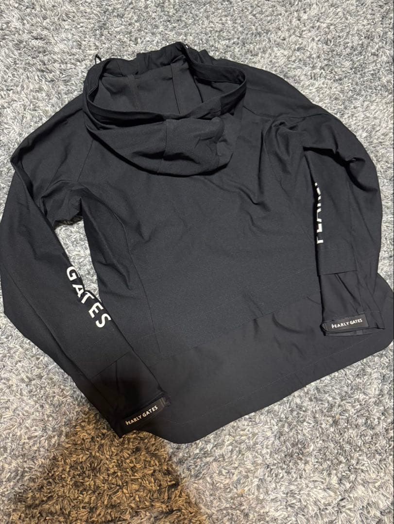 PEARLY GATES ブラックジャケット フード付き