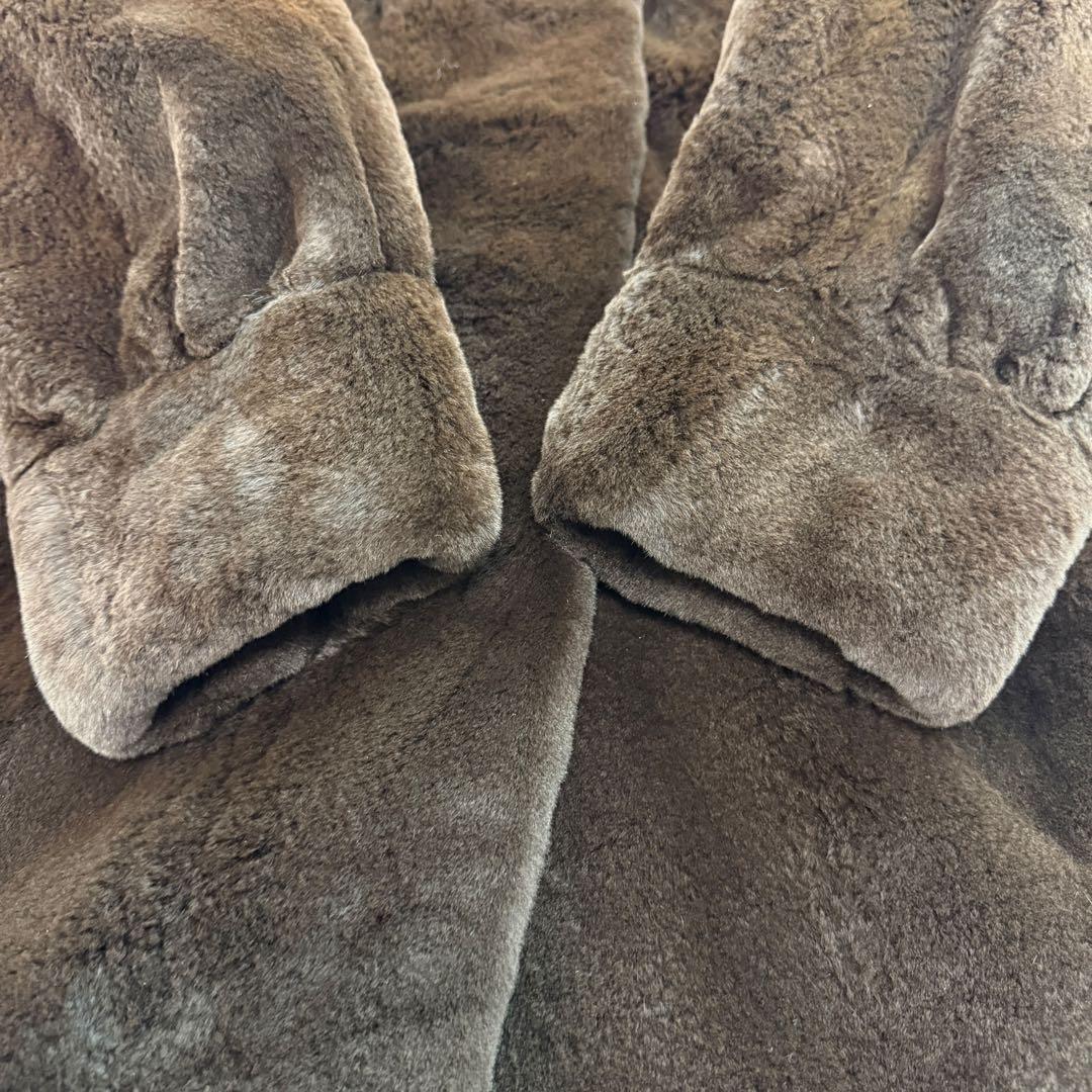 サガミンクロイアル 1994 毛皮 リアルファーコート シェアードミンク 総柄