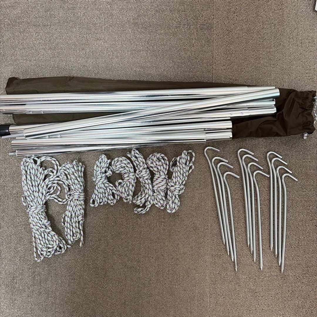 スノーピーク　ヘキサイーズ1（グランドシート付き）