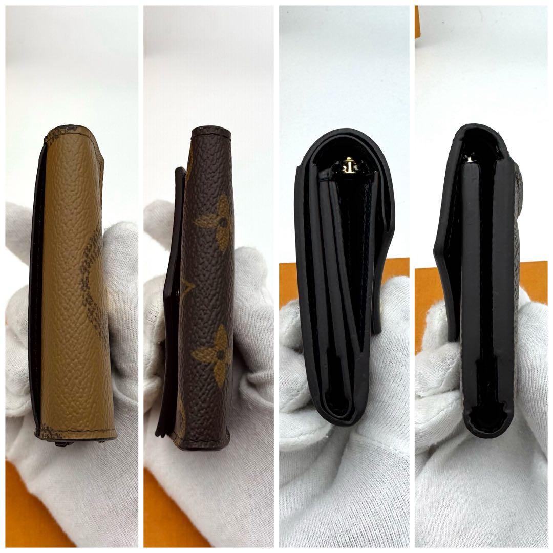 ルイヴィトン モノグラムリバース ポルトフォイユゾエ 折り財布