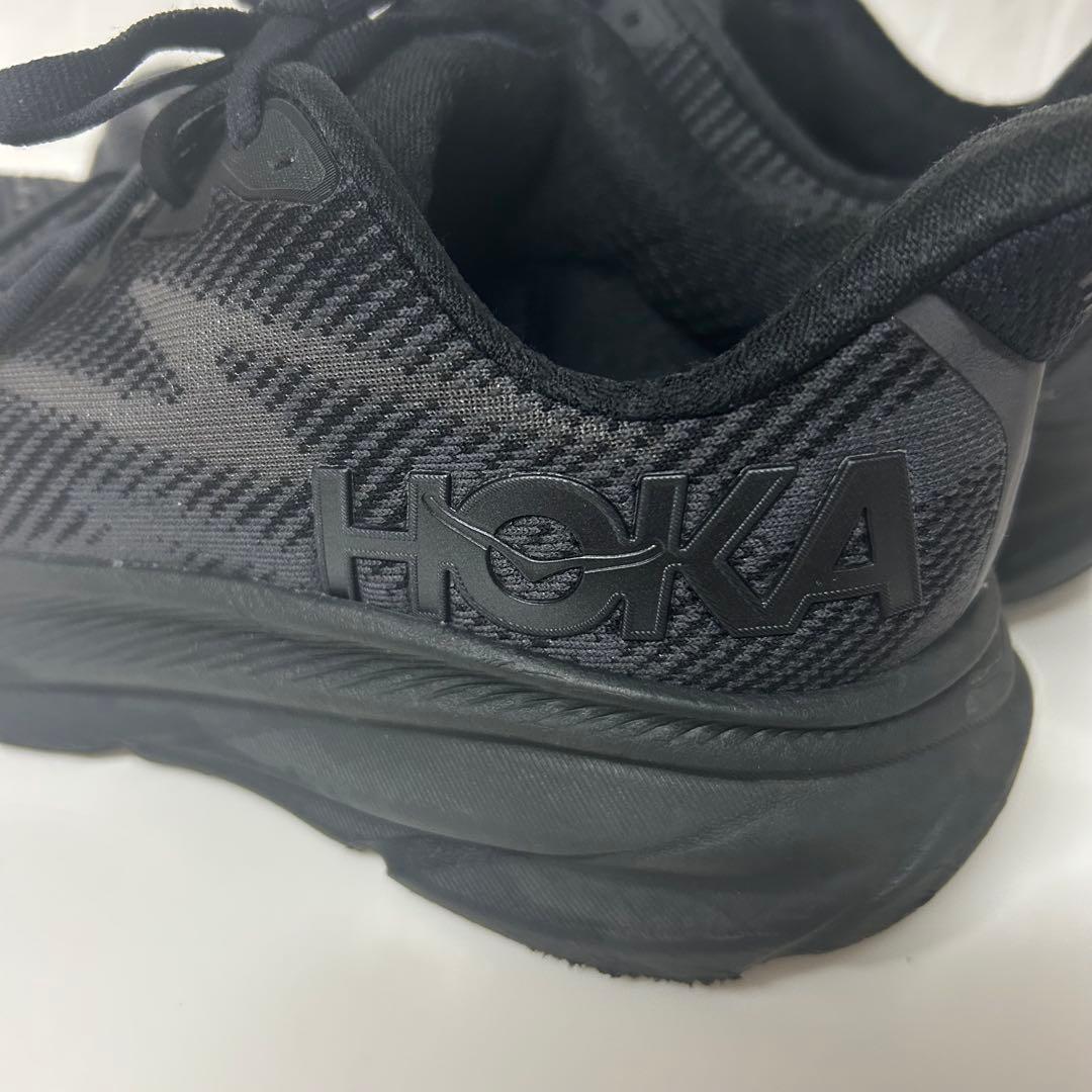 限定値下✨HOKA ONE ONE クリフトン9 黒　軽量　ランニングシューズ