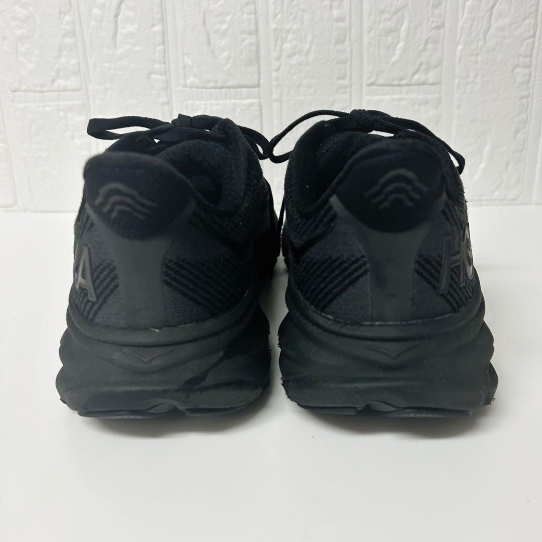 限定値下✨HOKA ONE ONE クリフトン9 黒　軽量　ランニングシューズ