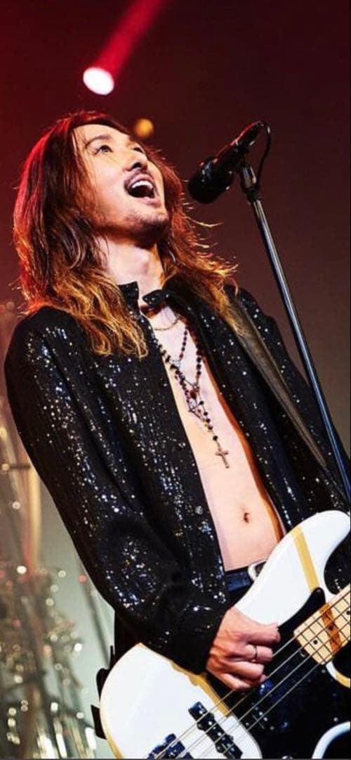 AMIRI アミリ スパンコール シャツ ジャケット LUNA SEA J着