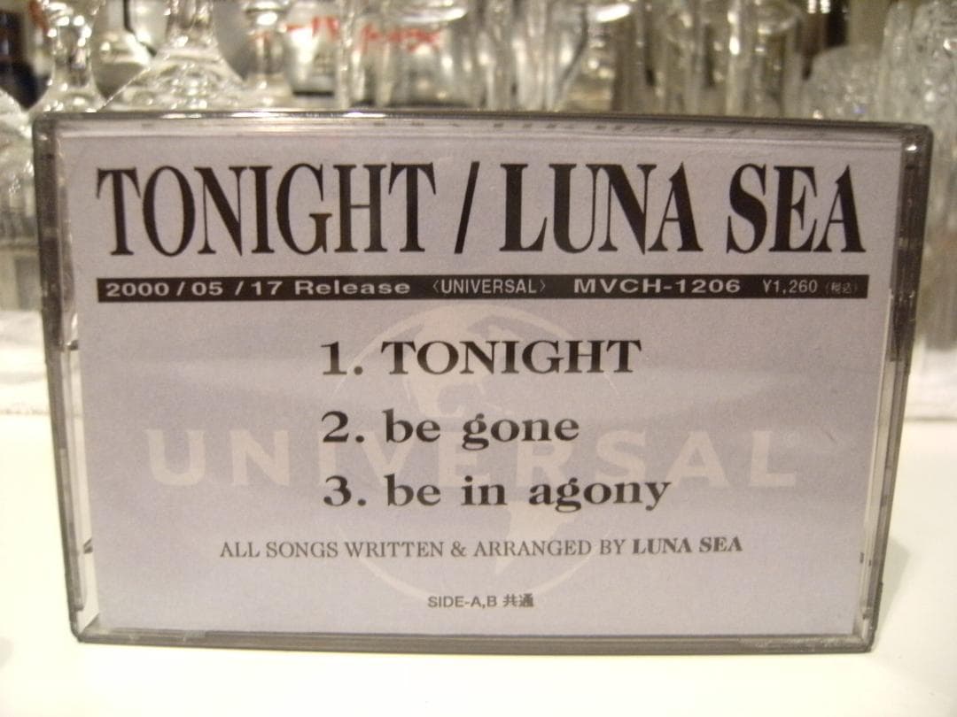 プロモーション用★LUNA SEA カセットテープ TONIGHT 河村隆一