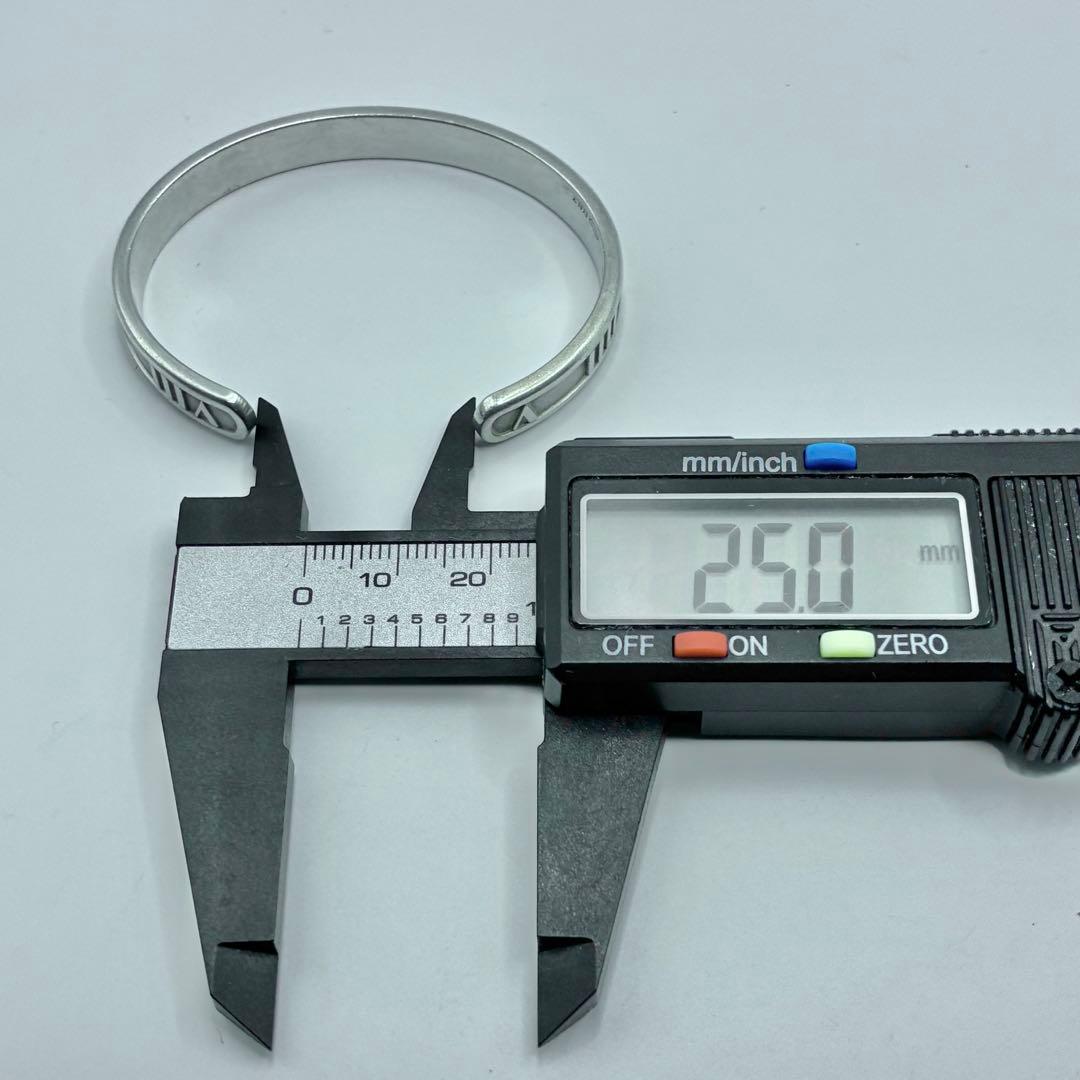 ティファニー　アトラス　カフ　バングル　ブレスレット　シルバー　レディース