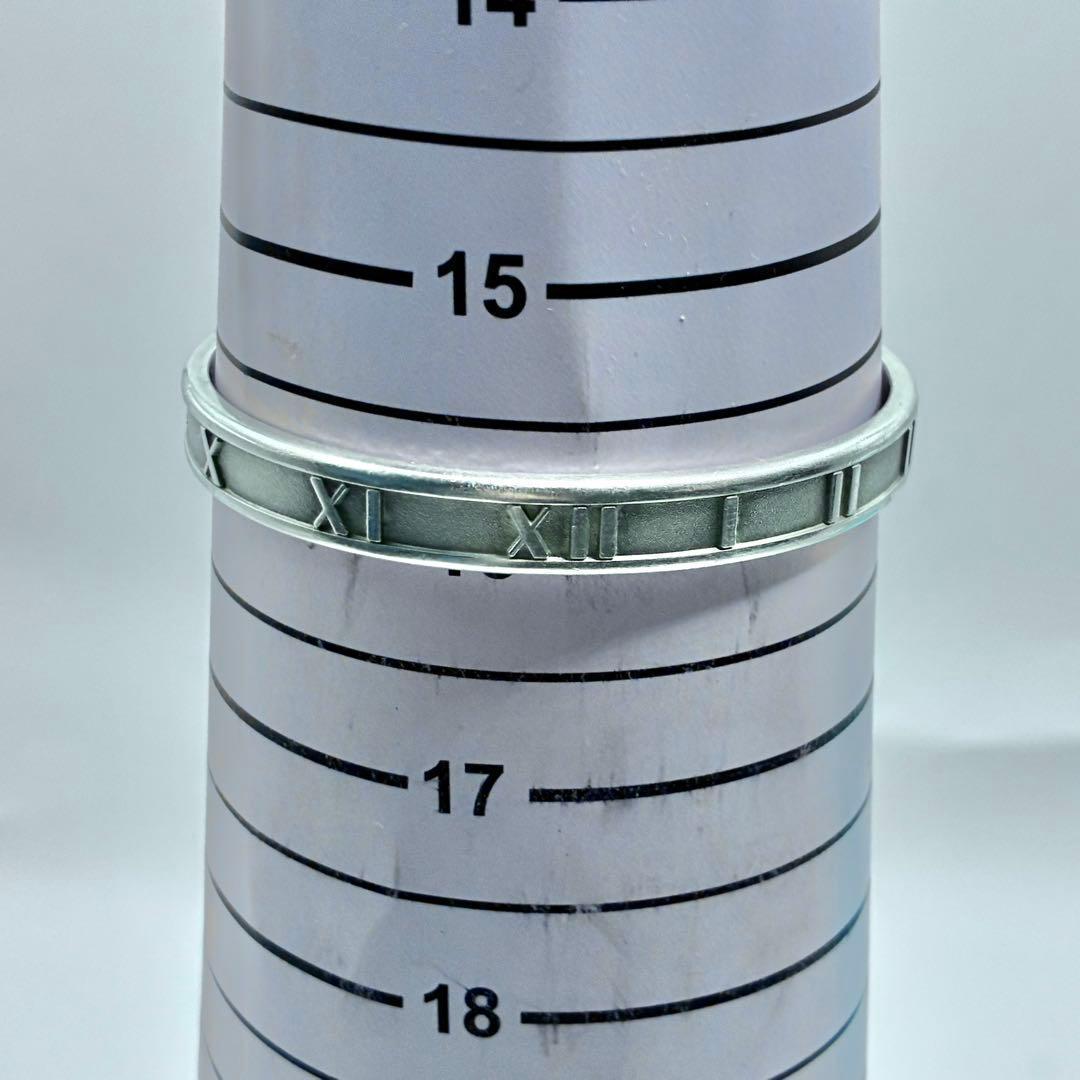 ティファニー　アトラス　カフ　バングル　ブレスレット　シルバー　レディース