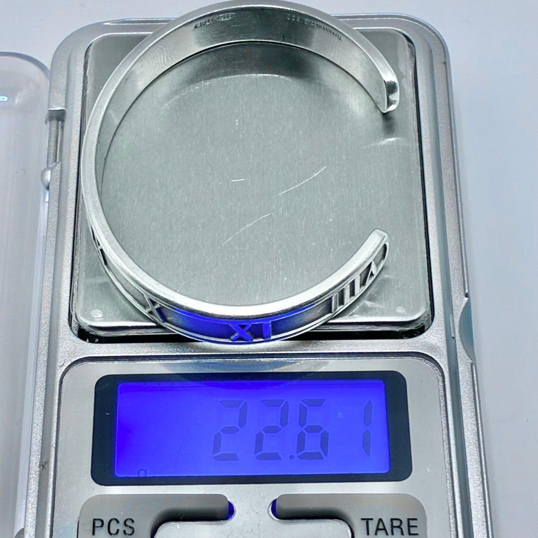 ティファニー　アトラス　カフ　バングル　ブレスレット　シルバー　レディース