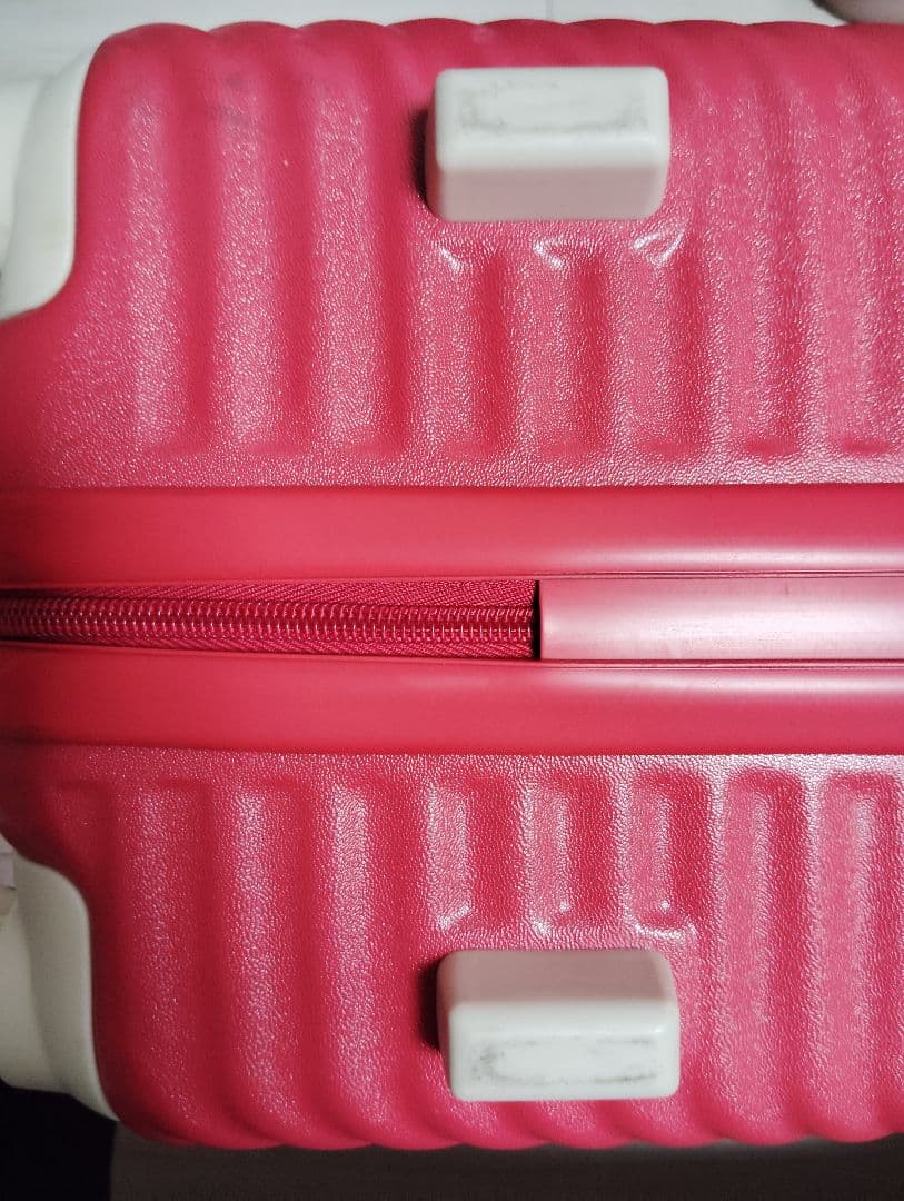 【HaNT】mineスーツケース 47L レッド 美品 キャスターストッパー