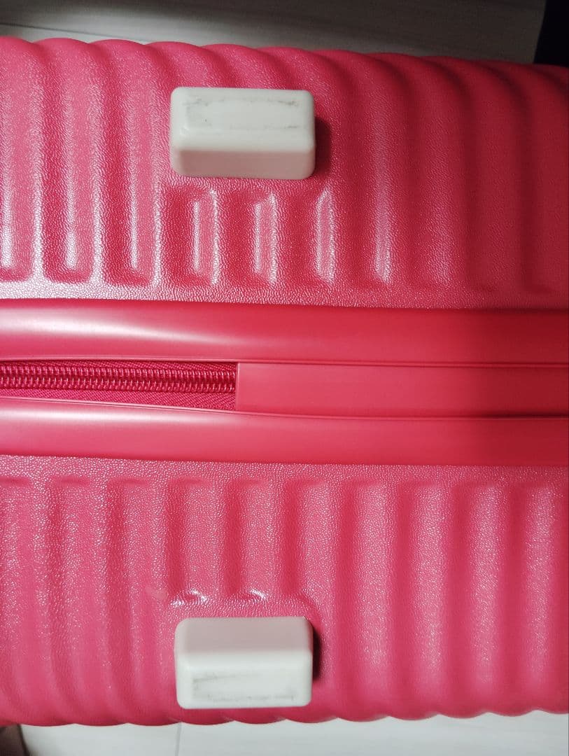 【HaNT】mineスーツケース 47L レッド 美品 キャスターストッパー