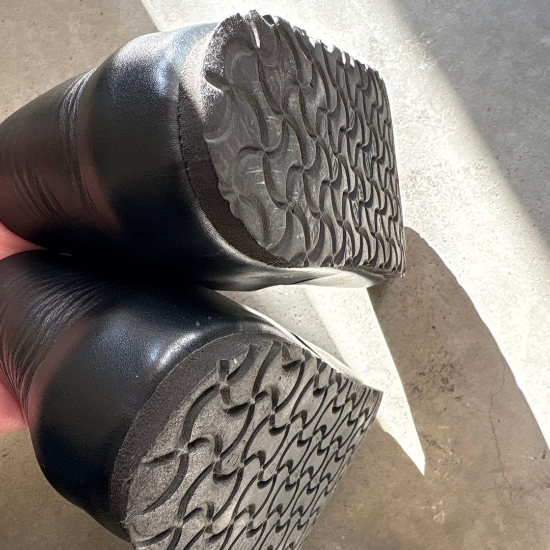 黒 BIRKENSTOCKロンドンレザー40 26.0cmレギュラー幅